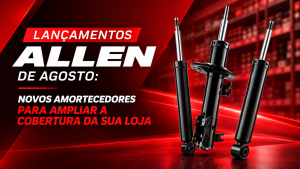 amortecedores Allen, lançamentos Allen, amortecedores automotivos, novos amortecedores, aplicações Allen, suspensão automotiva, peças de reposição, mercado de reposição automotiva, aftermarket automotivo, autopeças, amortecedores para picapes, amortecedores para utilitários, Chevrolet Nova Montana, Peugeot Boxer, Citroën Jumper, Ram Rampage, Chevrolet Trail, Ford Ka Freestyle, Portal ISAPA